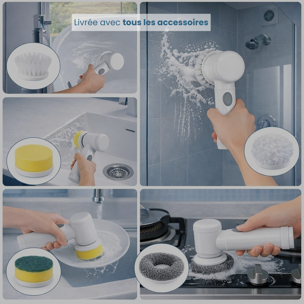 Youva™ Brosse rotative nettoyage