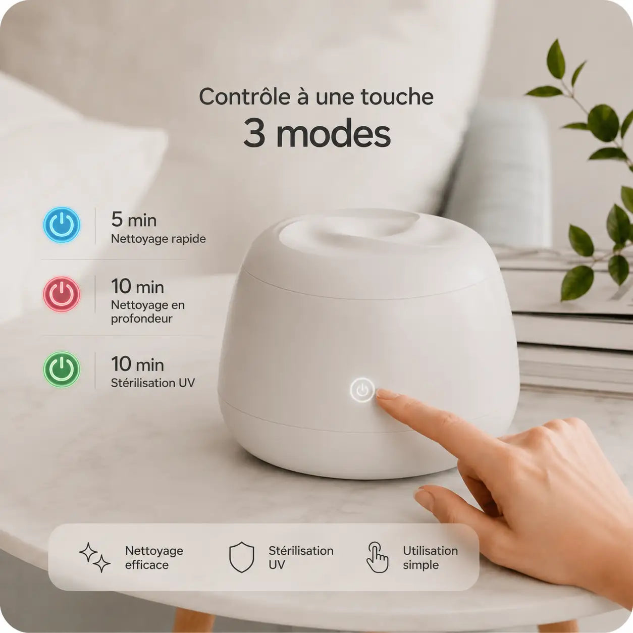 YouvaWave™ — Le nettoyeur à ultrasons spécial gouttières & Invisalign®